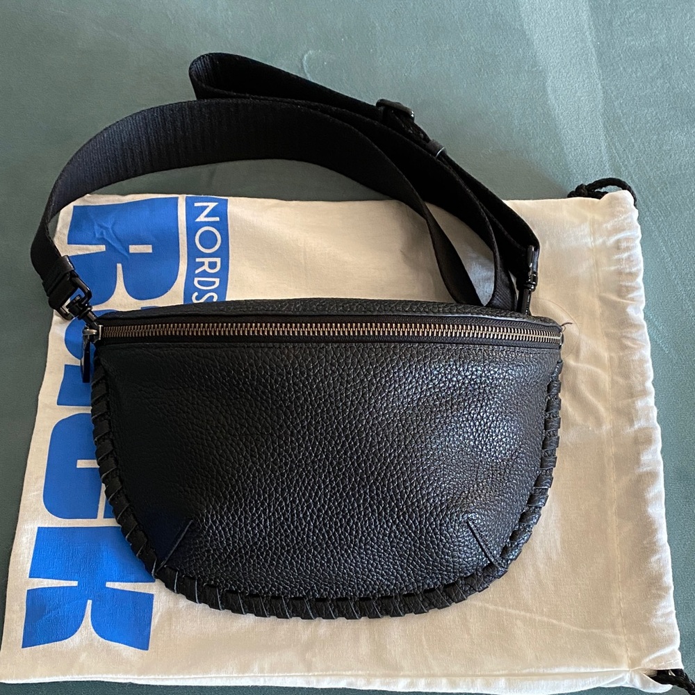 Rebecca Minkoff Darren Whipstitch Leather Crossbody or Belt Bag